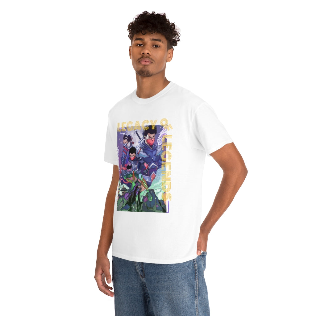 legacy of legends  Heavy Cotton Tee