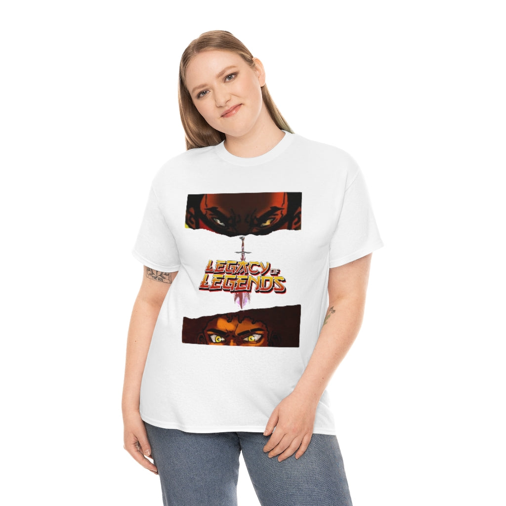 legacy of legends  Heavy Cotton Tee