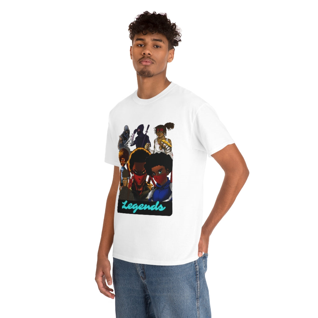 legacy of legends  Heavy Cotton Tee