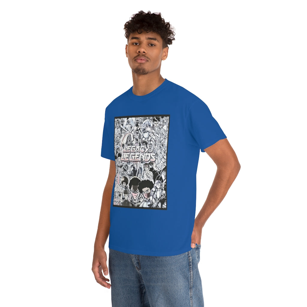 legacy of legends  Heavy Cotton Tee