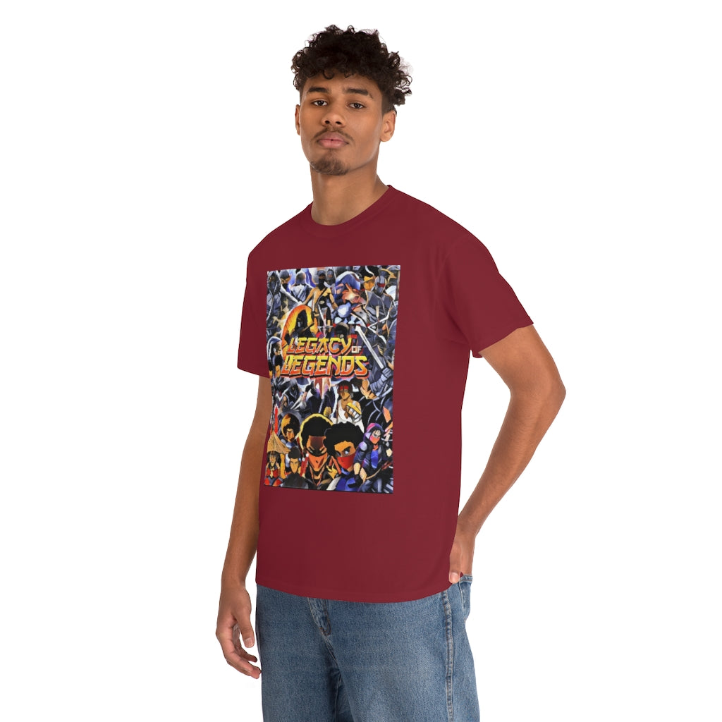 legacy of legends ninjas  Heavy Cotton Tee