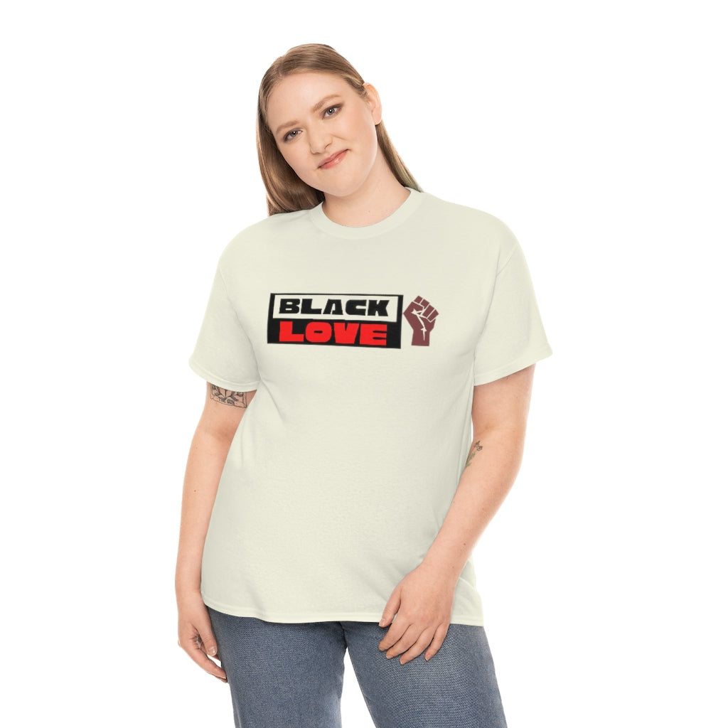 BLACK LOVE  Heavy Cotton Tee