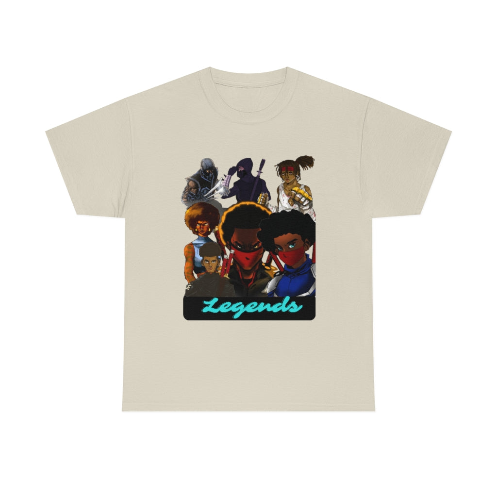 legacy of legends  Heavy Cotton Tee