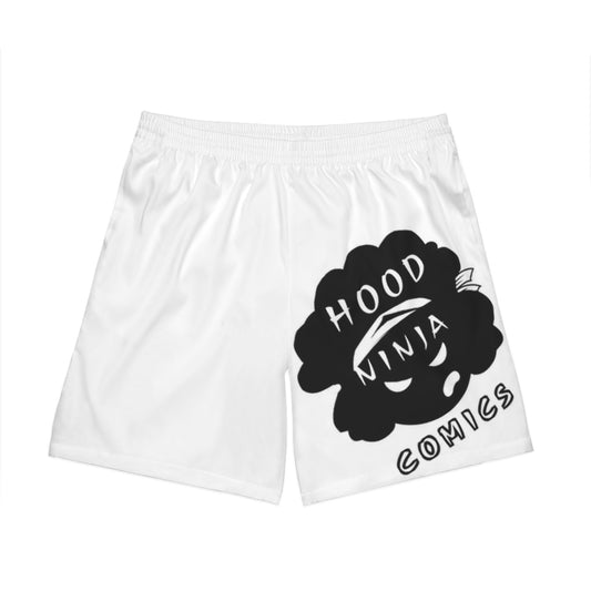 Men's Elastic Beach Shorts (AOP)