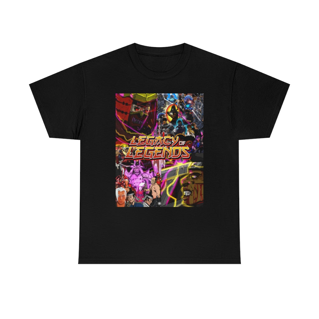 legacy of legends  Heavy Cotton Tee