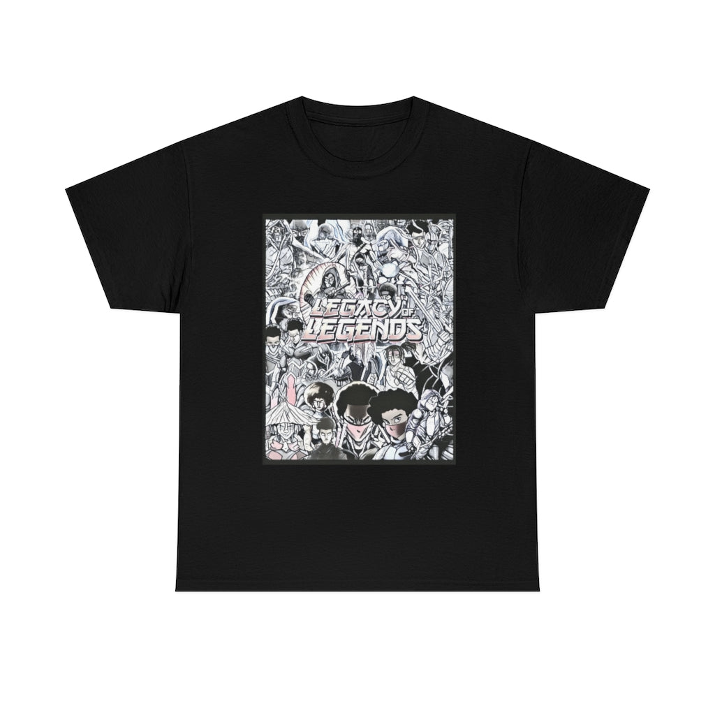 legacy of legends  Heavy Cotton Tee