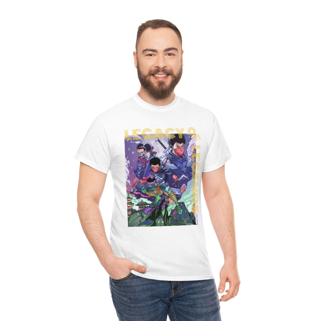 legacy of legends  Heavy Cotton Tee