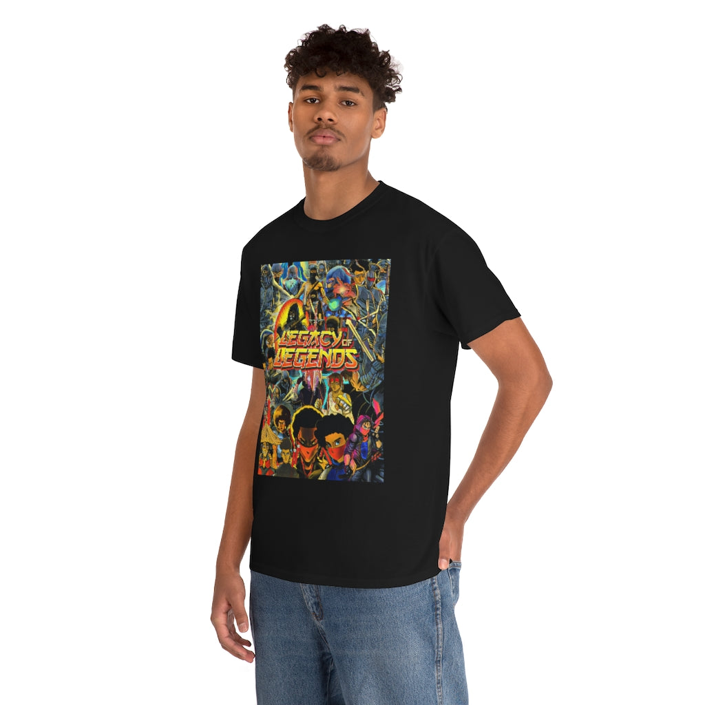 legacy of legends  Heavy Cotton Tee