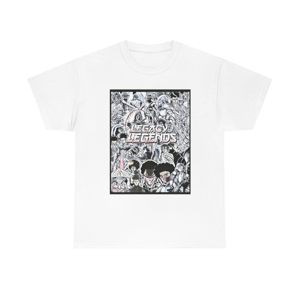 legacy of legends  Heavy Cotton Tee