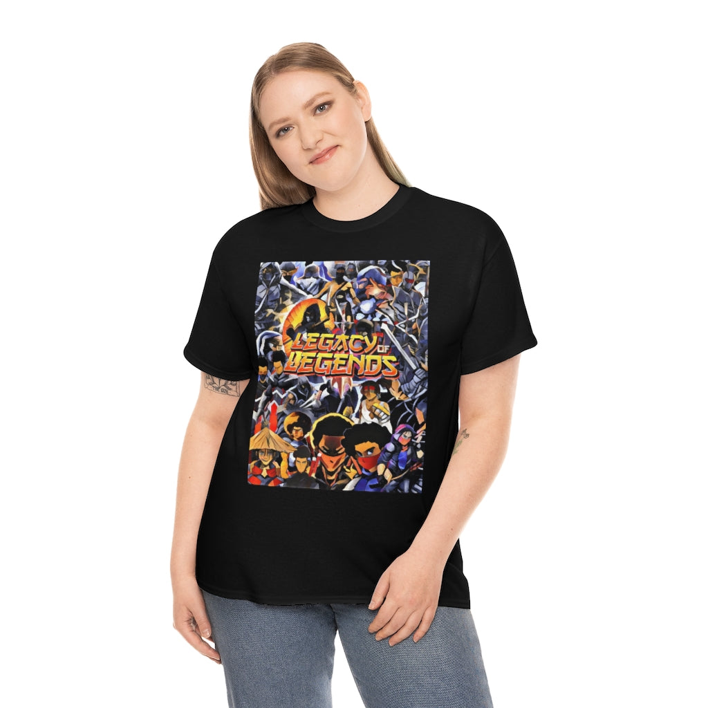 legacy of legends ninjas  Heavy Cotton Tee