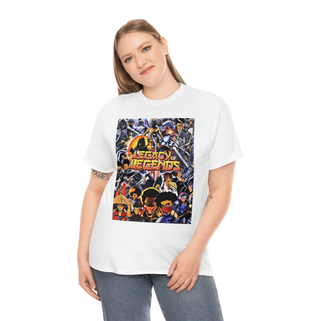 legacy of legends ninjas  Heavy Cotton Tee