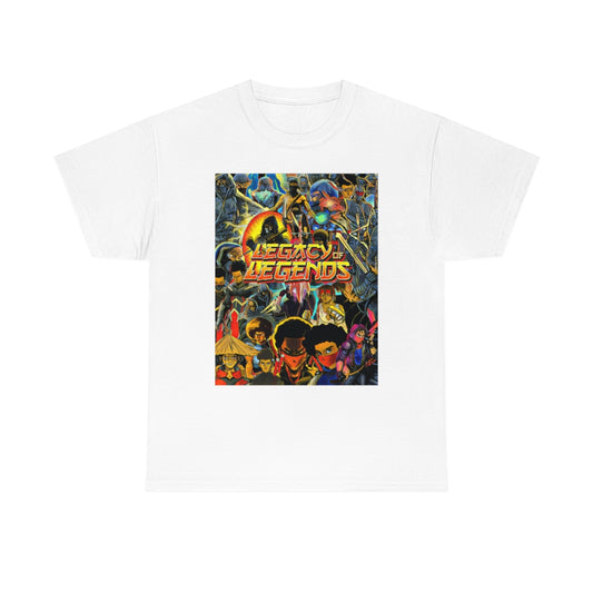 legacy of legends  Heavy Cotton Tee