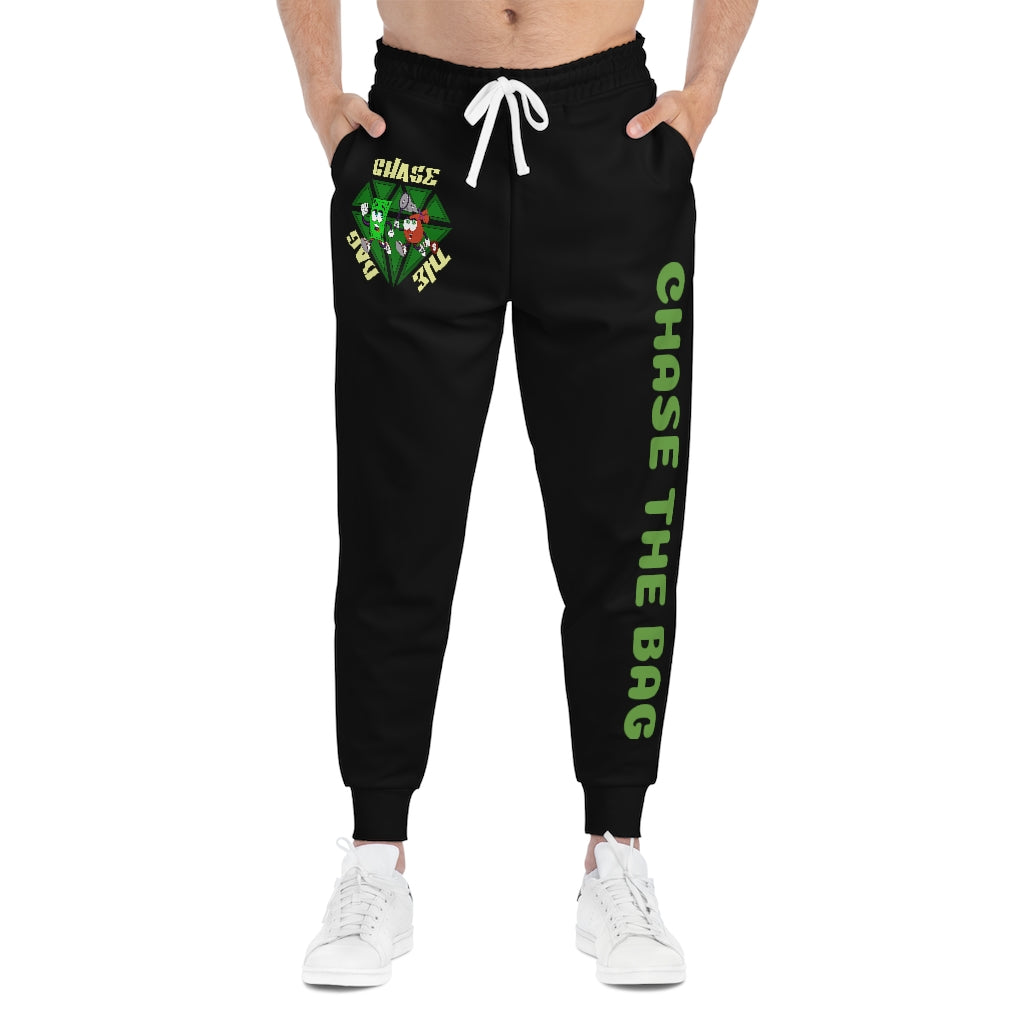 CHASE THE BAG Athletic Joggers (AOP)