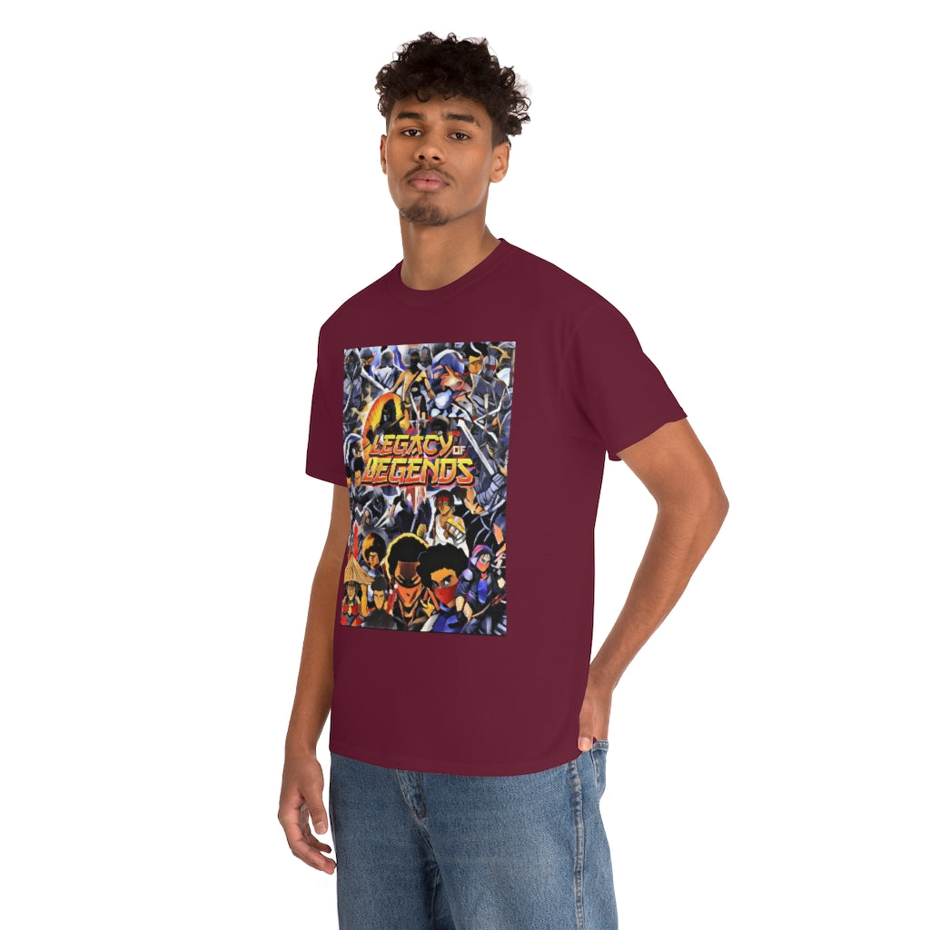 legacy of legends ninjas  Heavy Cotton Tee