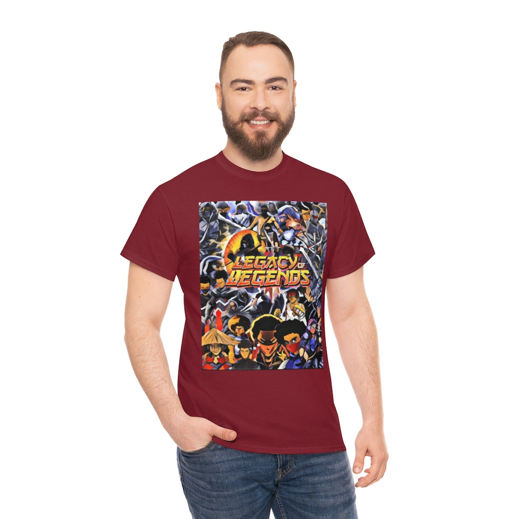 legacy of legends ninjas  Heavy Cotton Tee