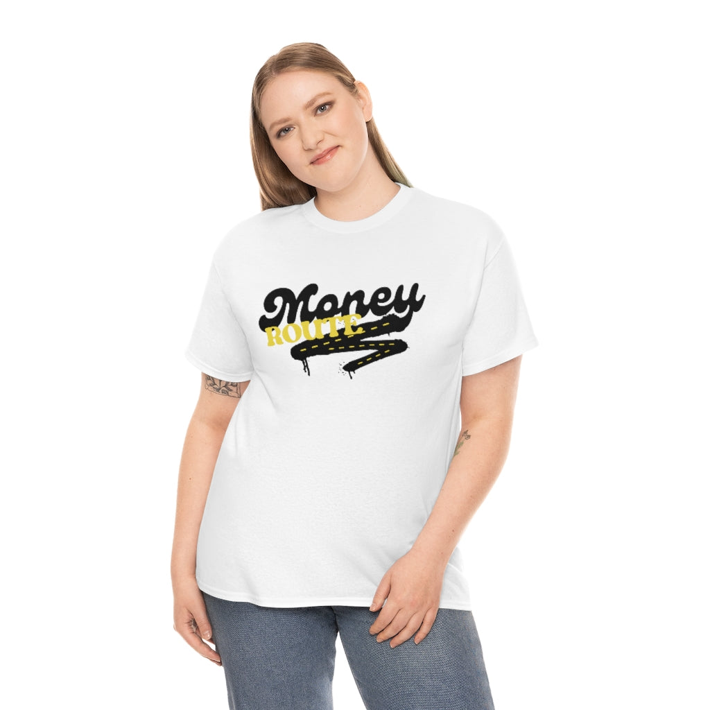 MONEY ROUTE Heavy Cotton Tee