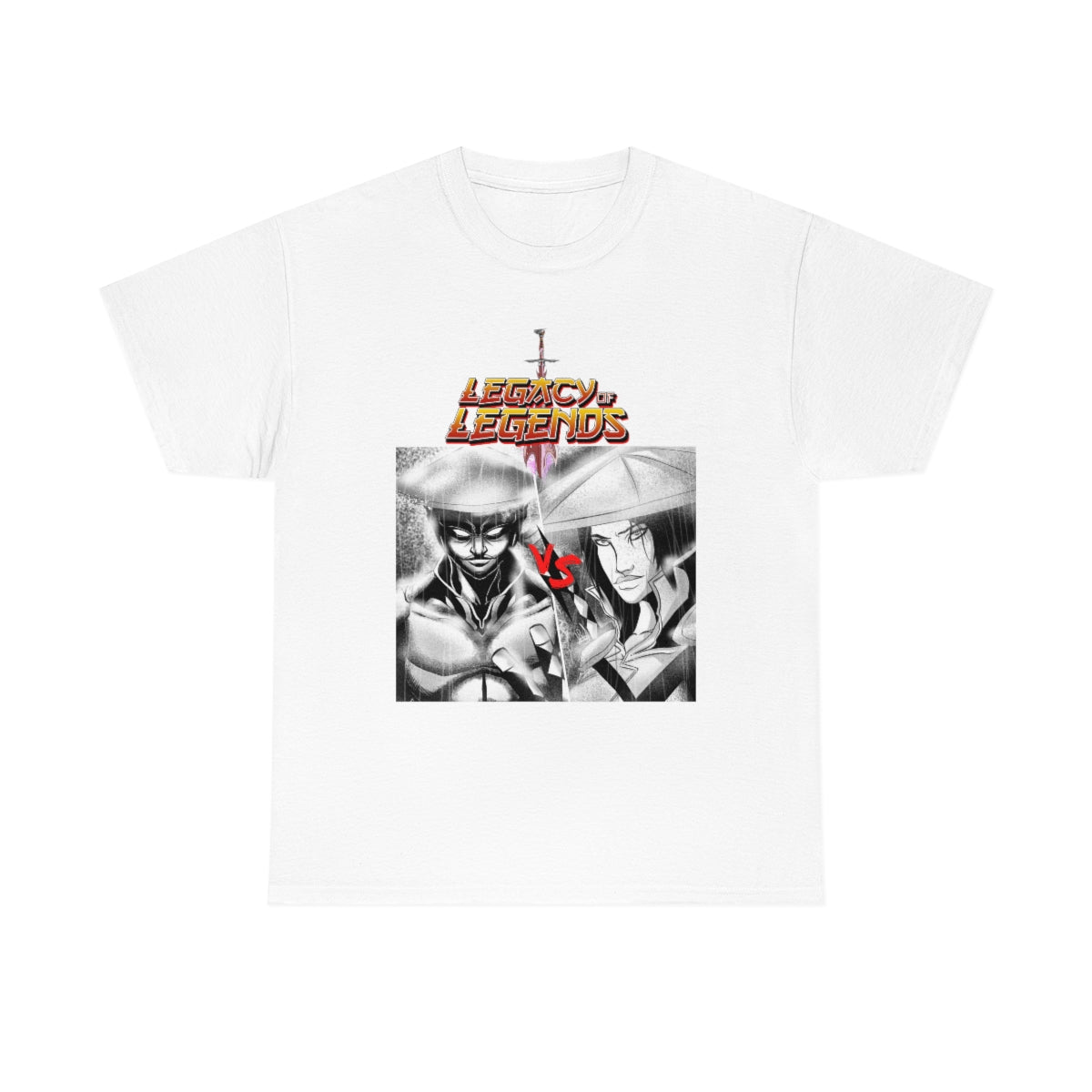 legacy of legends  Heavy Cotton Tee