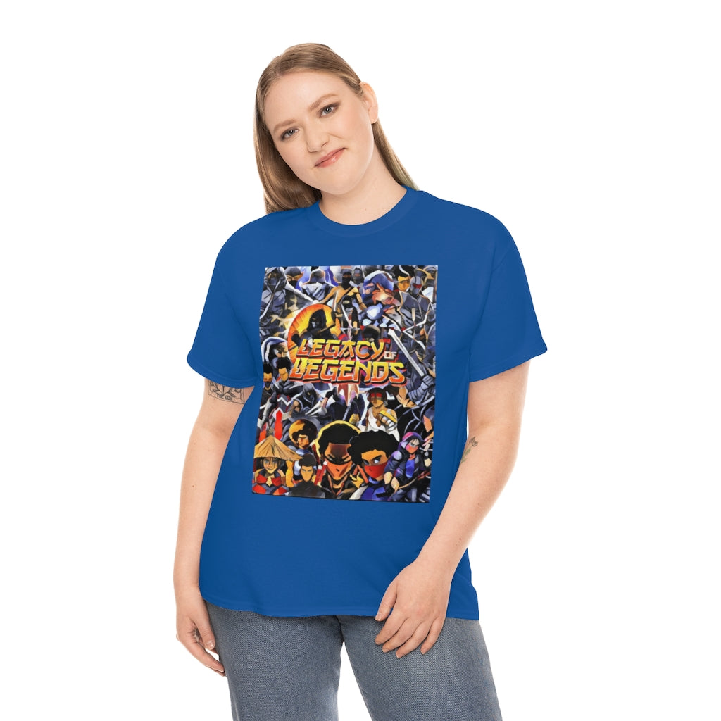 legacy of legends ninjas  Heavy Cotton Tee