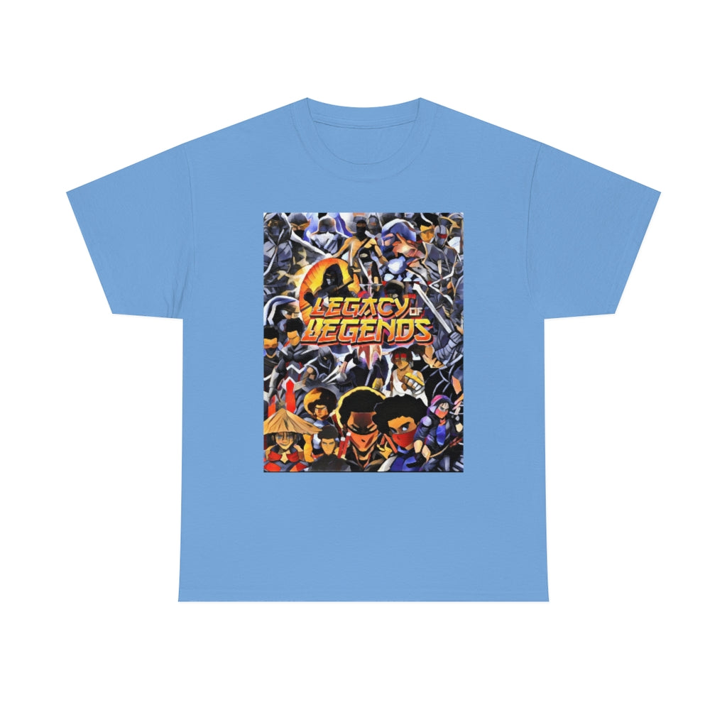 legacy of legends ninjas  Heavy Cotton Tee