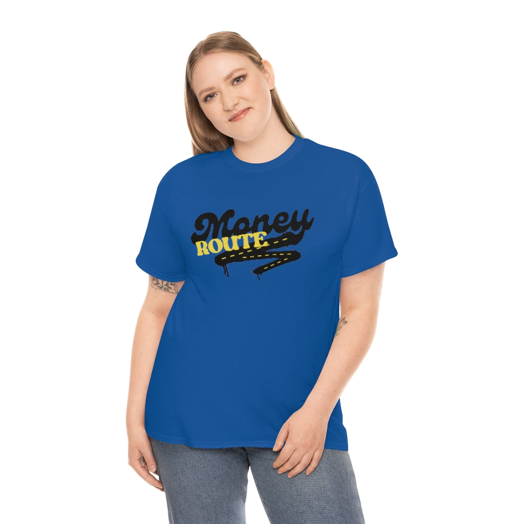 MONEY ROUTE Heavy Cotton Tee