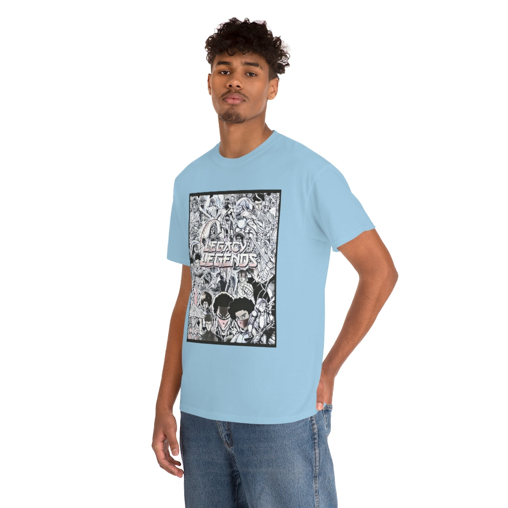 legacy of legends  Heavy Cotton Tee