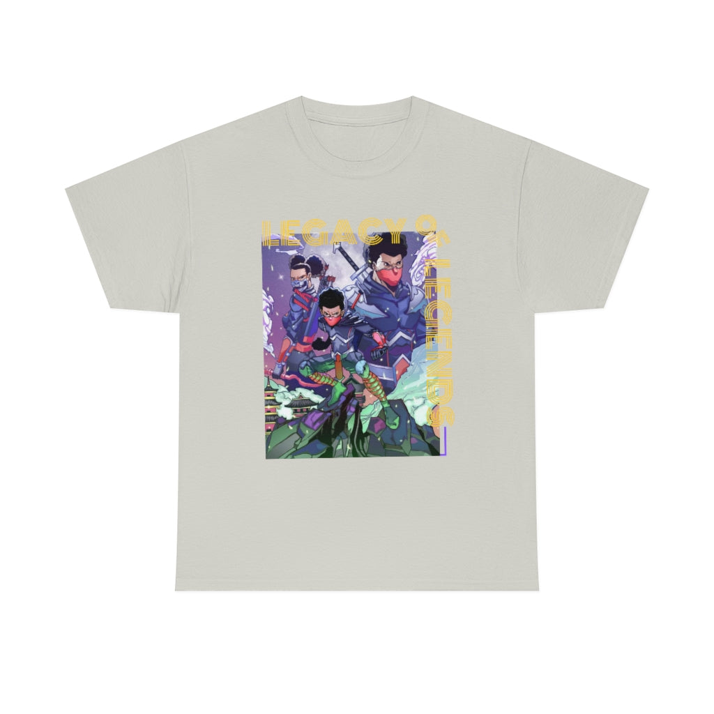 legacy of legends  Heavy Cotton Tee