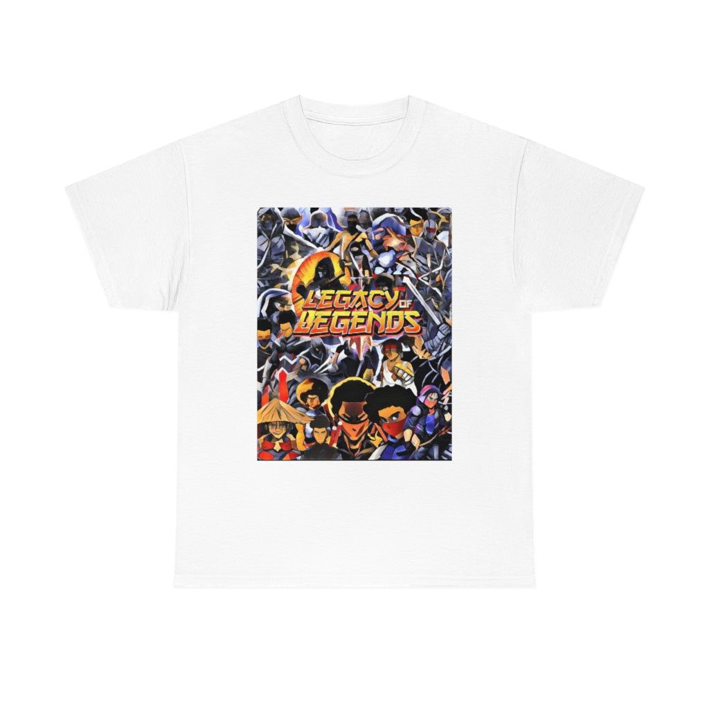 legacy of legends ninjas  Heavy Cotton Tee