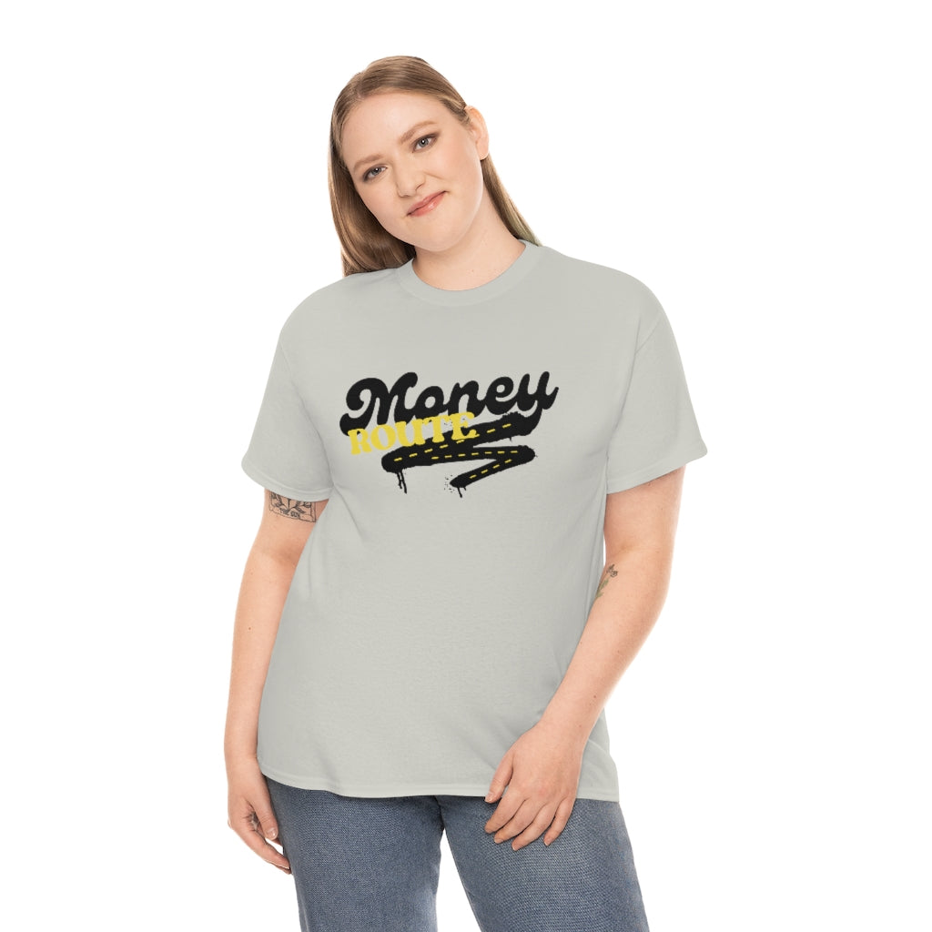 MONEY ROUTE Heavy Cotton Tee