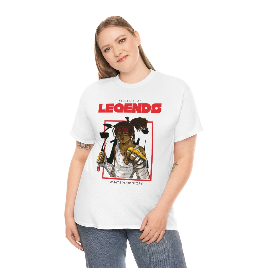 legacy of legends  Heavy Cotton Tee