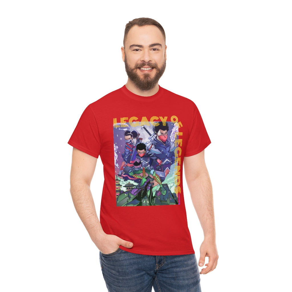 legacy of legends  Heavy Cotton Tee