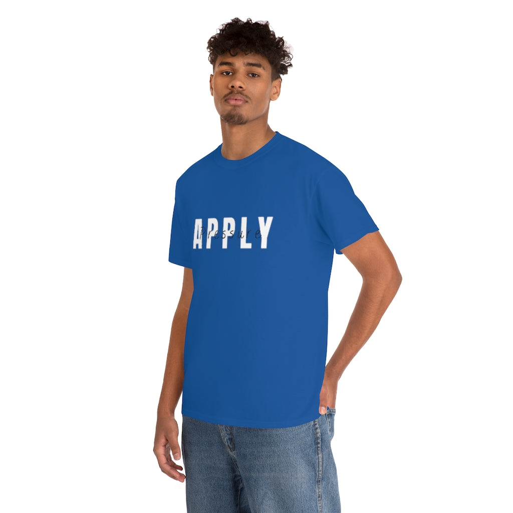 apply pressure Cotton Tee