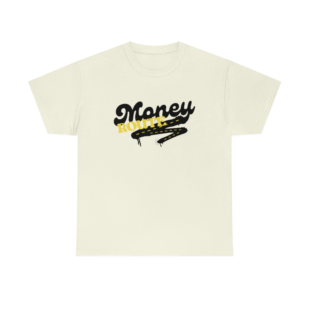 MONEY ROUTE Heavy Cotton Tee