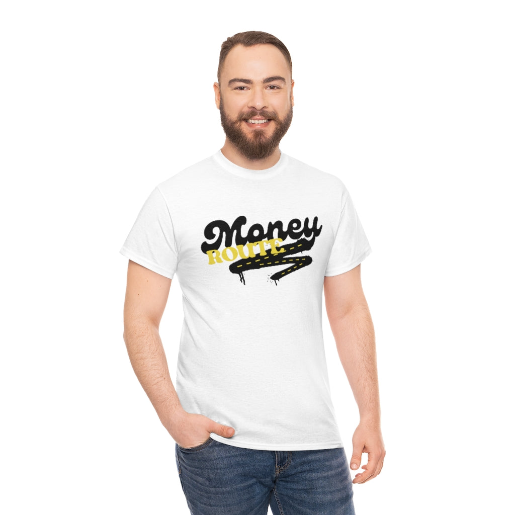 MONEY ROUTE Heavy Cotton Tee