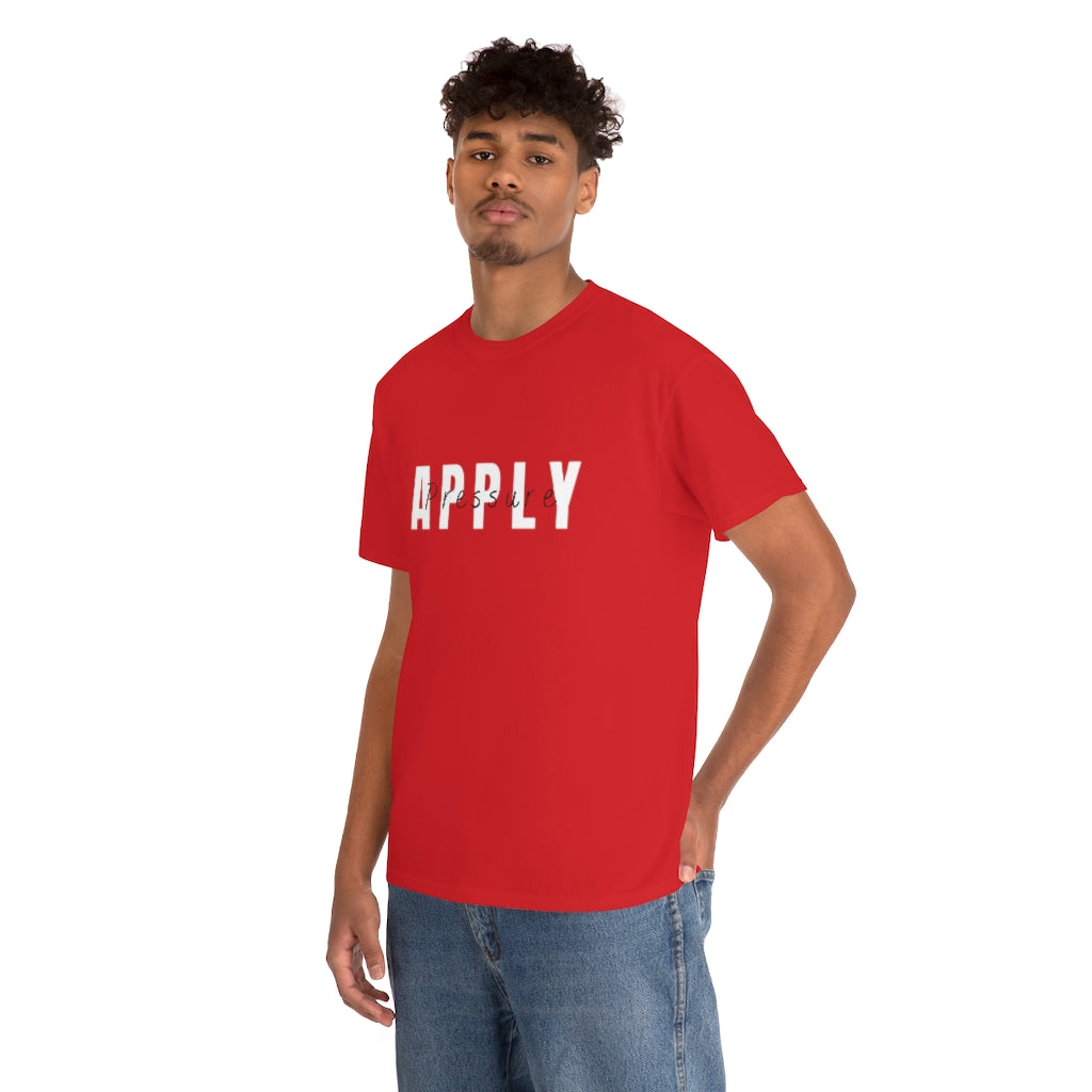 apply pressure Cotton Tee