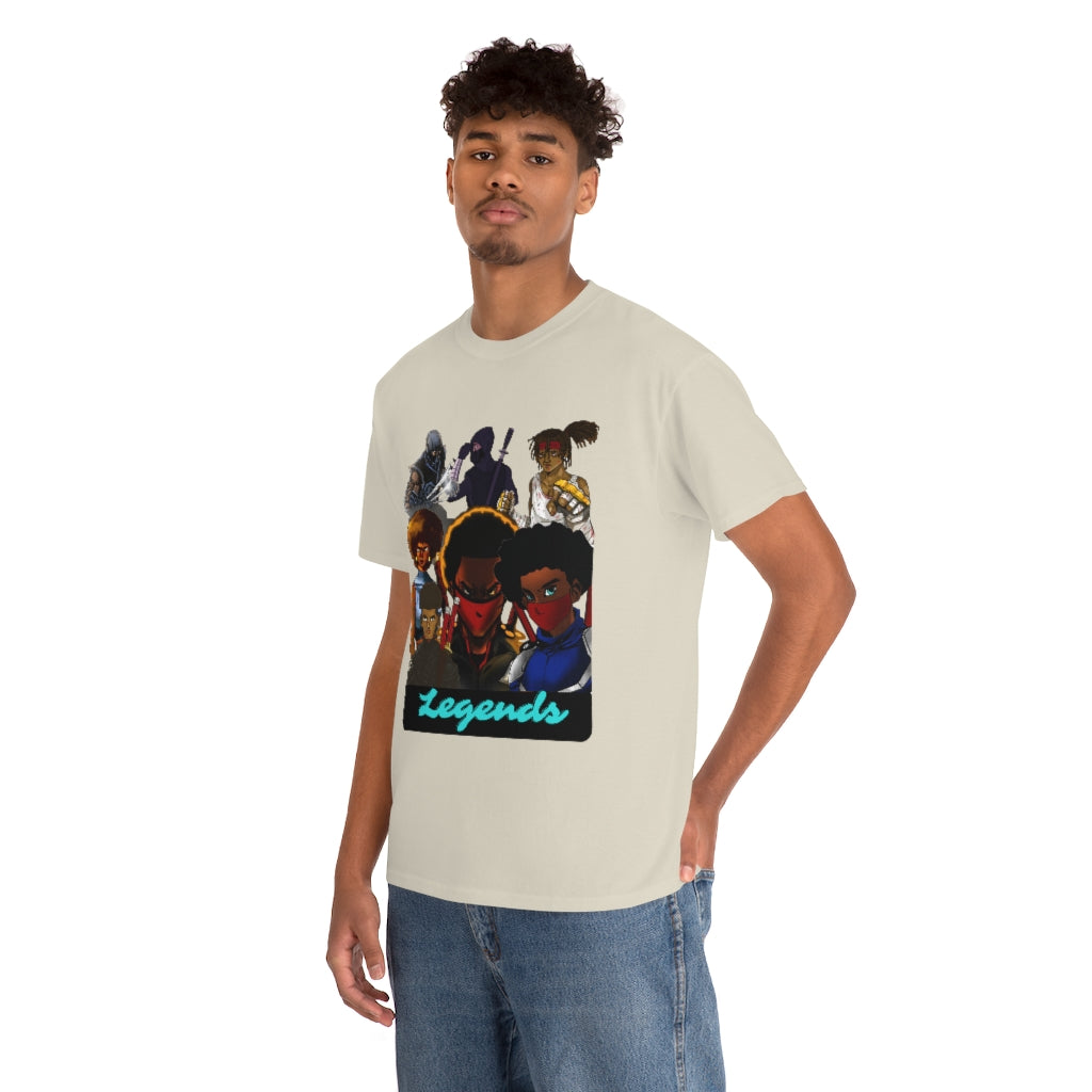 legacy of legends  Heavy Cotton Tee