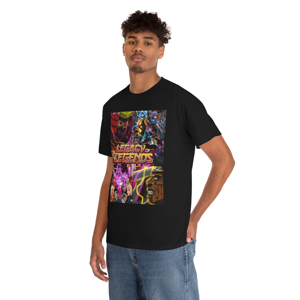 legacy of legends  Heavy Cotton Tee