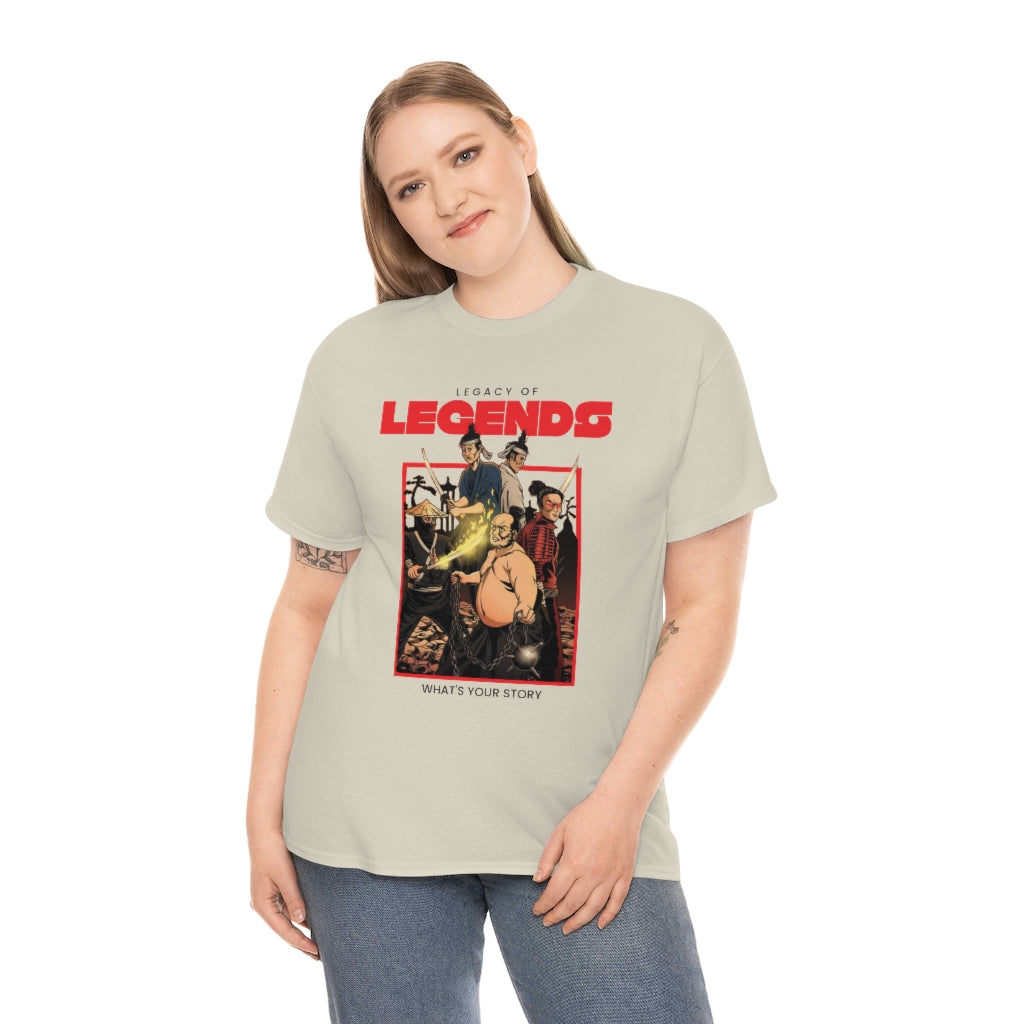 legacy of legends  Cotton Tee