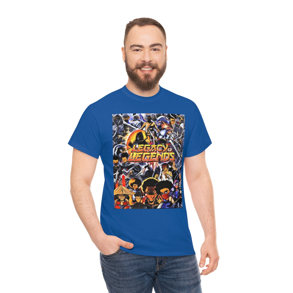 legacy of legends ninjas  Heavy Cotton Tee