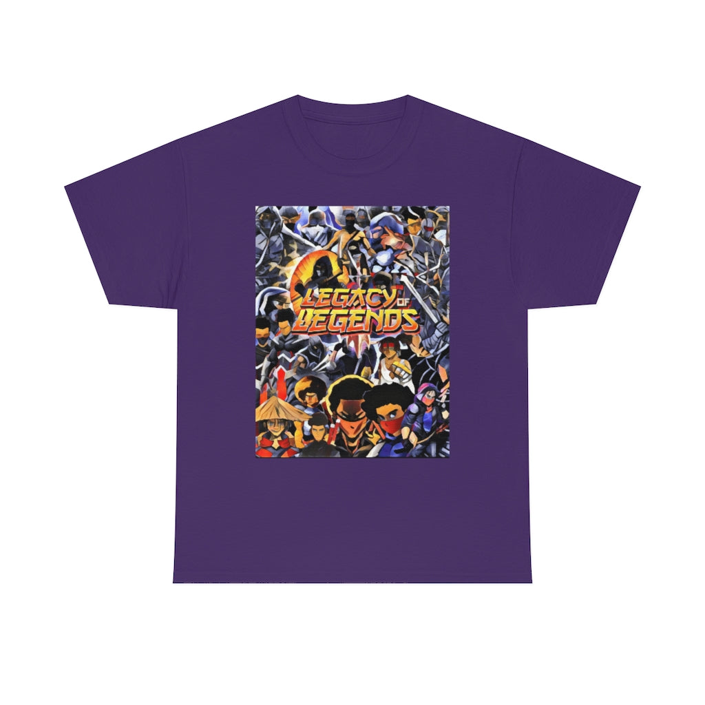 legacy of legends ninjas  Heavy Cotton Tee