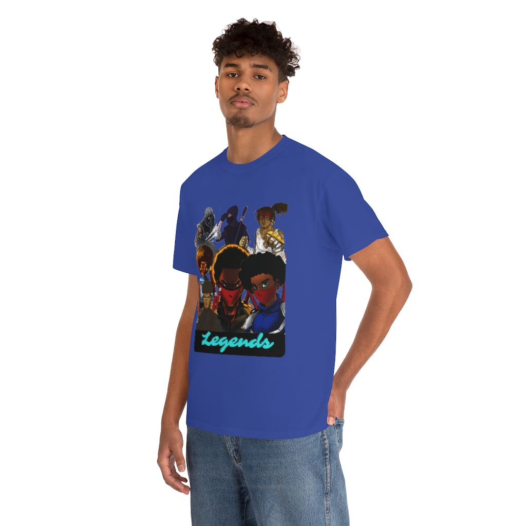 legacy of legends  Heavy Cotton Tee