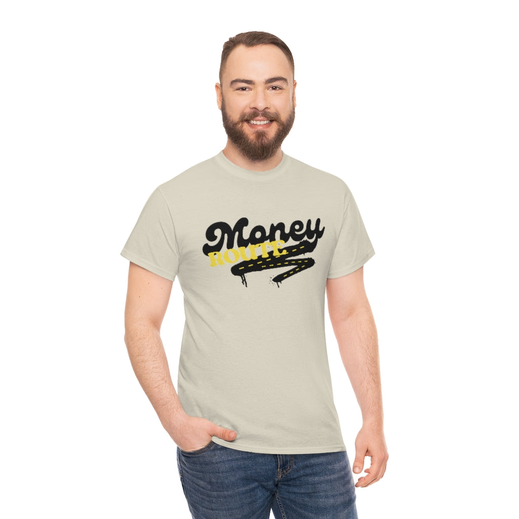 MONEY ROUTE Heavy Cotton Tee