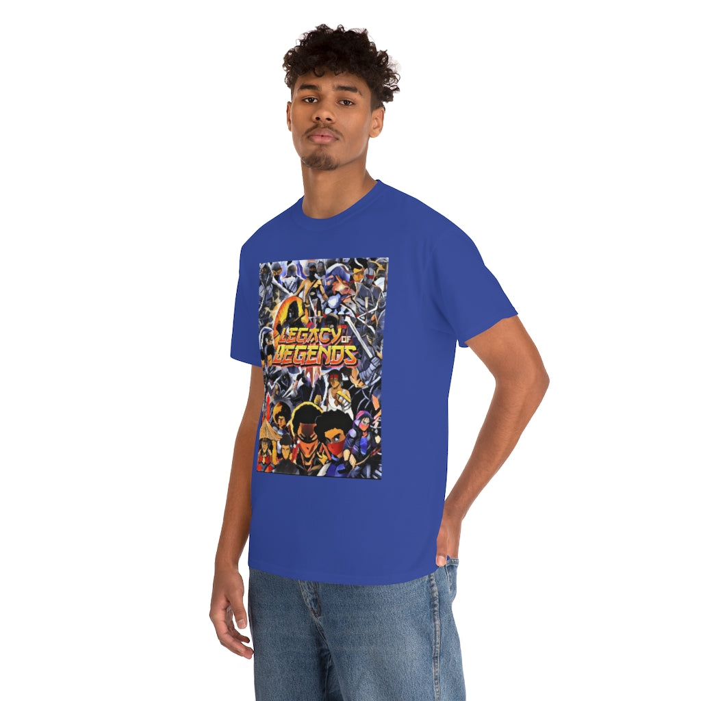 legacy of legends ninjas  Heavy Cotton Tee