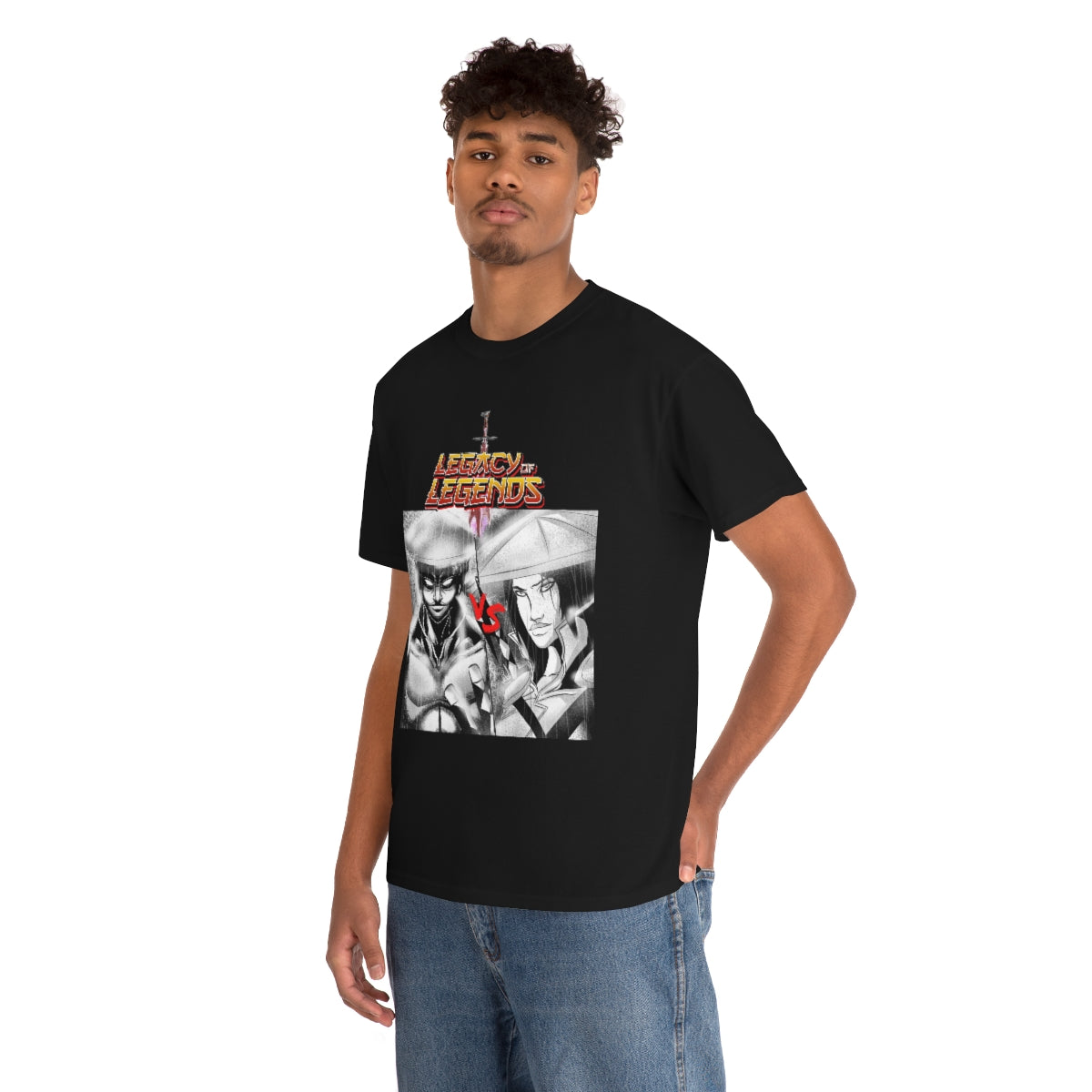 legacy of legends  Heavy Cotton Tee