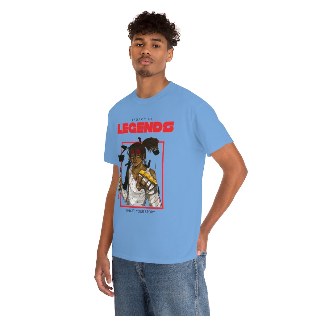 legacy of legends  Heavy Cotton Tee