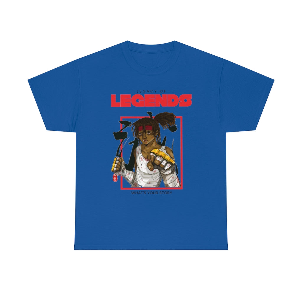 legacy of legends  Heavy Cotton Tee