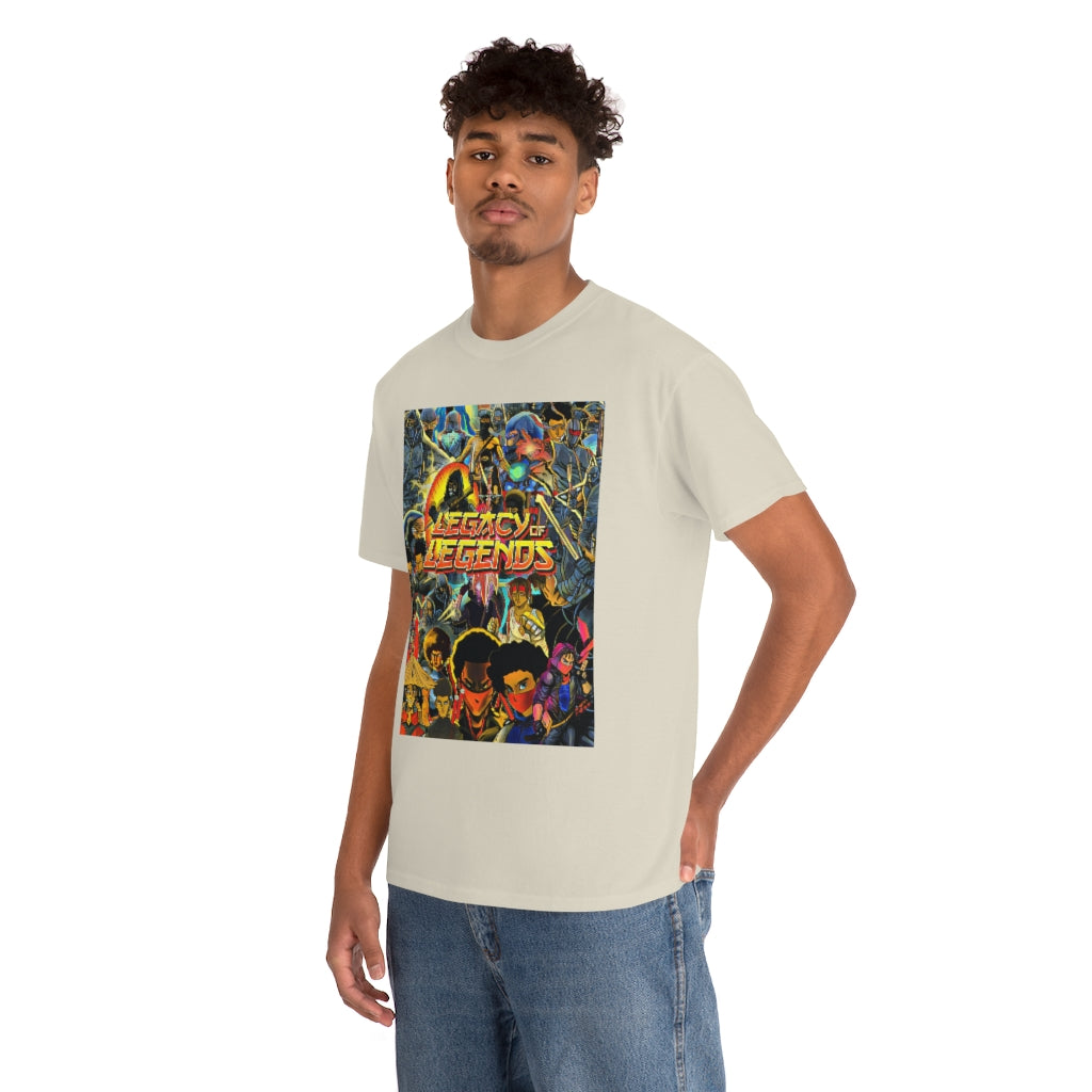 legacy of legends  Heavy Cotton Tee