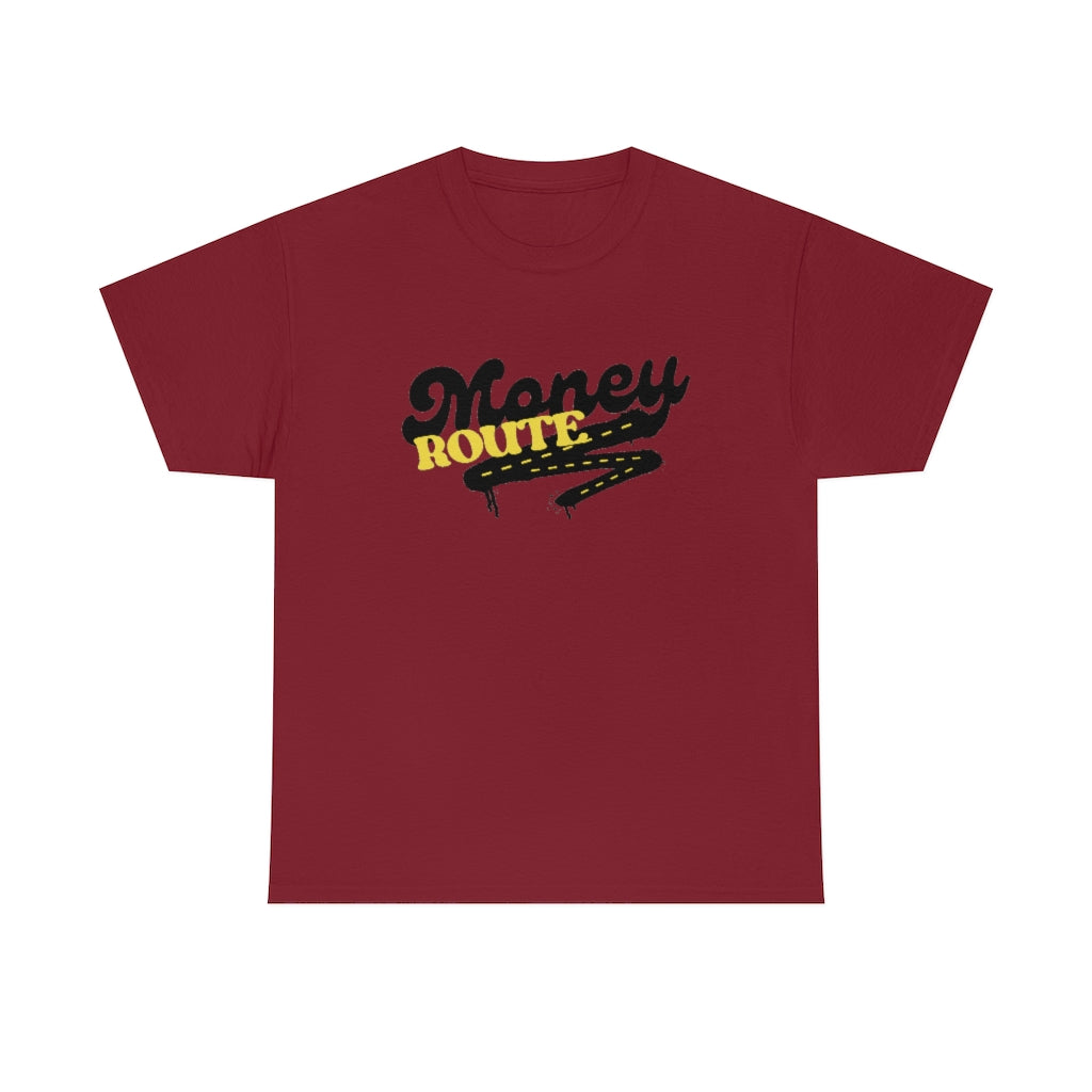 MONEY ROUTE Heavy Cotton Tee