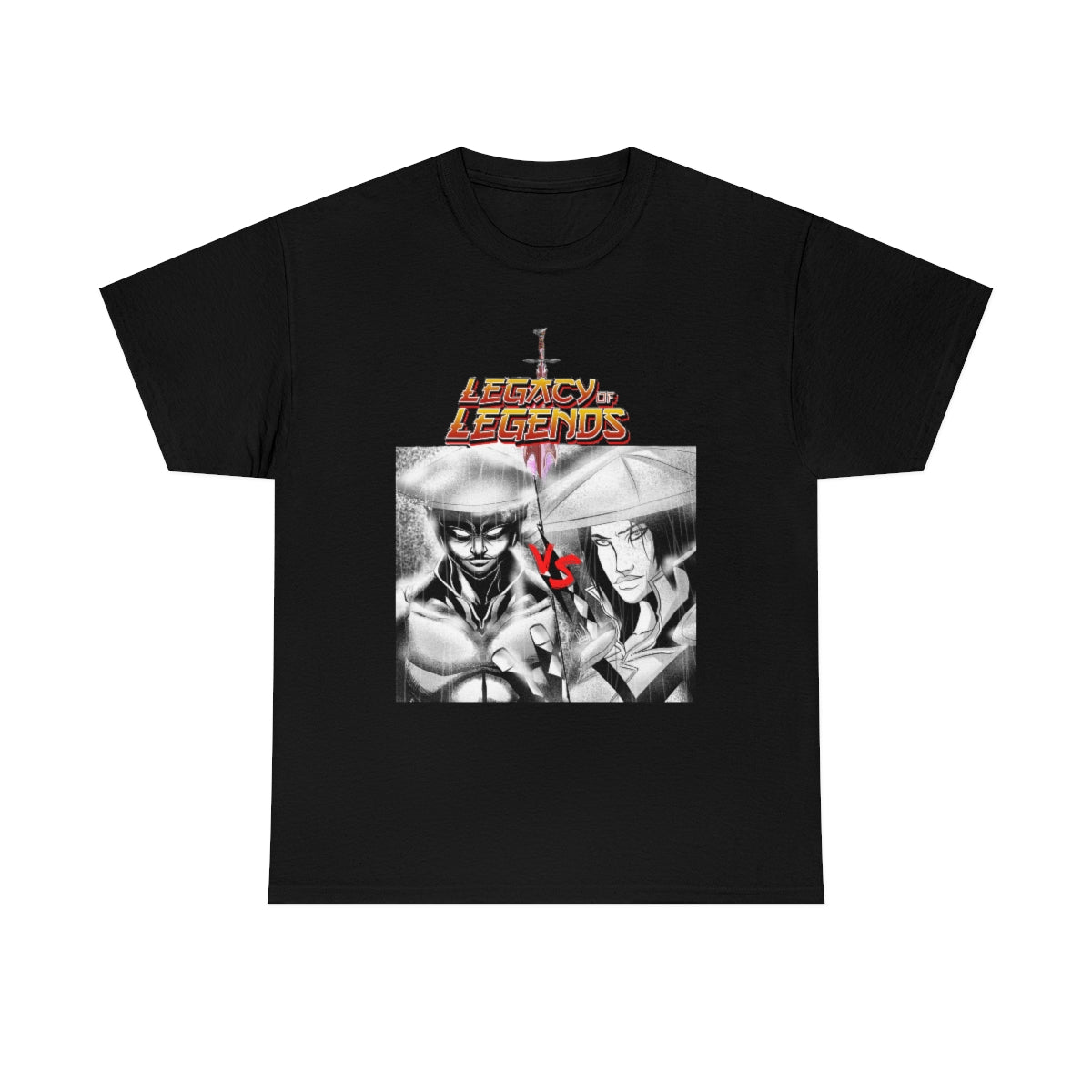 legacy of legends  Heavy Cotton Tee