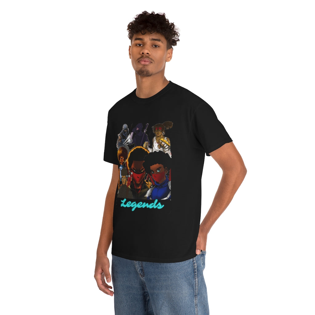 legacy of legends  Heavy Cotton Tee