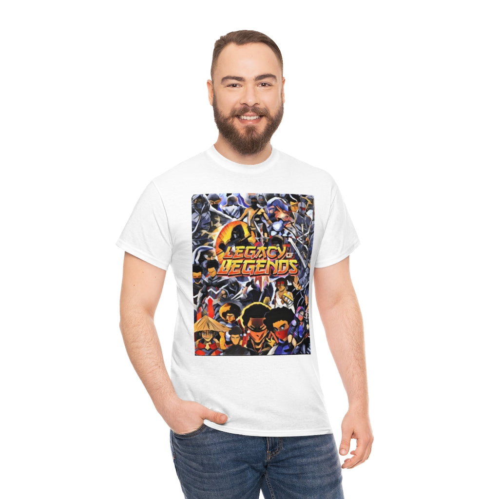 legacy of legends ninjas  Heavy Cotton Tee